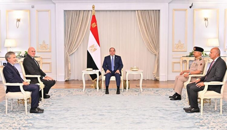 الرئيس السيسي: يستقبل وزير الدفاع الإيطالي لبحث التعاون العسكري والاستراتيجي ـ الوان اف ام