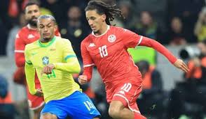 تونس تخطف تعادلاً تاريخيًا أمام البرازيل - الوان اف ام