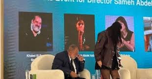 خالد الصاوى ينهار باكيا: لولا سامح عبد العزيز - الوان اف ام
