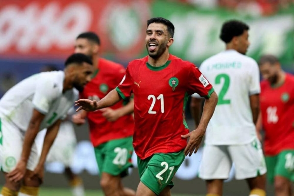 منتخب المغرب يحسم قمة السعودية بهدف البركاوى ويتصدر المجموعة فى كأس العرب - الوان اف ام