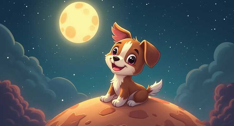 قصة كلب يعيش على القمر - الوان اف ام