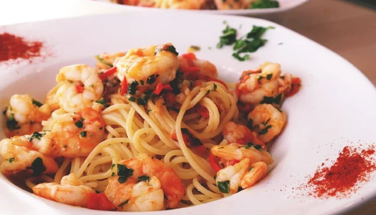 وصفة المكرونة بالجمبري - الوان اف ام