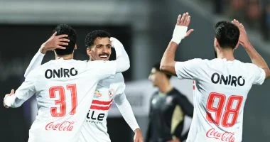 الزمالك يهزم بتروجت بثنائية الدباغ وعبد المجيد ويصعد للمركز الرابع بالدوري - الوان اف ام