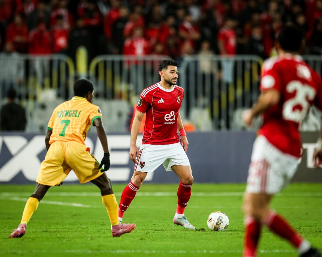 الأهلي يتقدم على يانج أفريكانز بثنائية نظيفة بعد 75 دقيقة فى دوري الأبطال - الوان اف ام