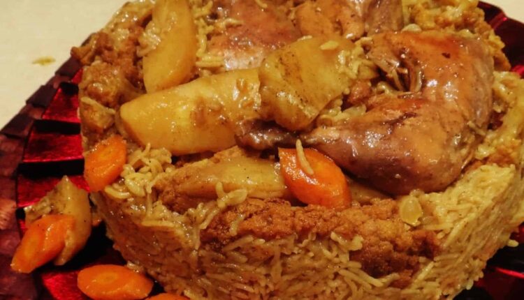 مقلوبة فلسطينية بالدجاج - الوان اف ام