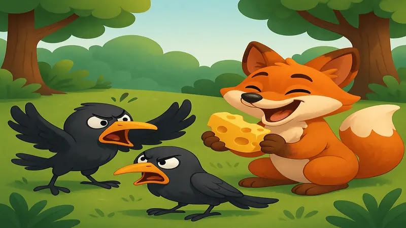 الغرابان الخاسران - الوان اف ام