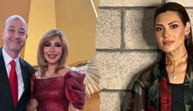 كواليس الظهور الأول لعمرو أديب مع دينا طلعت - الوان اف ام